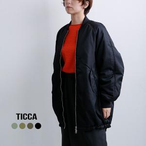 ティッカ TICCA ミドル MA-1 ジャケット tbfa-012 レディース 秋冬 2026aw新作