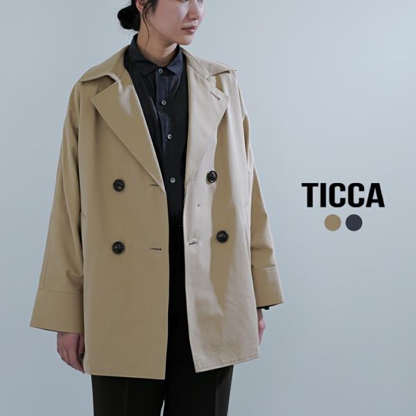 ティッカ TICCA  ミニテント トレンチコート tbfs-162 レディース  春夏 2026s...