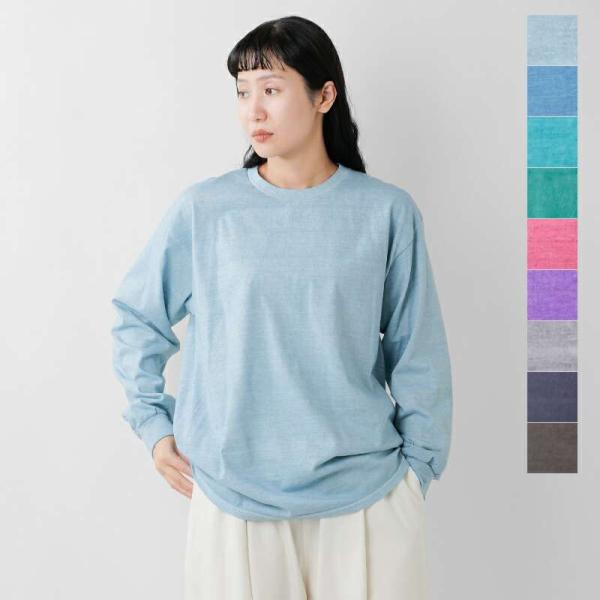 タウンクラフト TOWN CRAFT  コットン 90s ピグメント 長袖 Tシャツ tc25f01...
