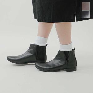 TRAVEL SHOES by chausser トラベルシューズバイショセ 晴雨兼用サイドゴアレザ...