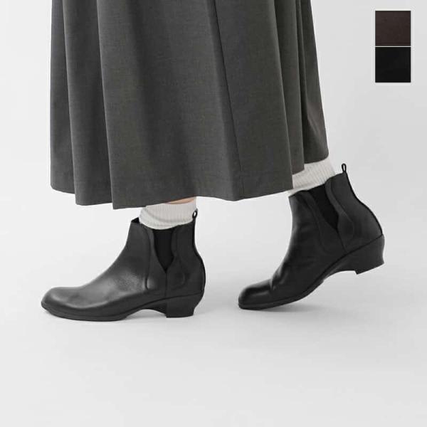 トラベルシューズバイショセ TRAVEL SHOES by chausser  サイドゴア ショート...