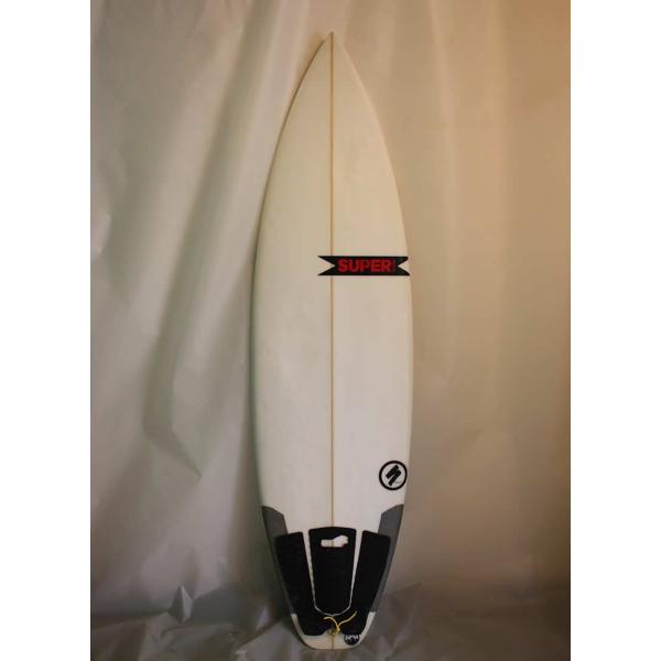 【中古】SUPER brand（スーパーブランド）サーフボード ANSWER［CLEAR］5'9" ...