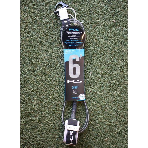 【新品】FCS（エフシーエス）LEASH リーシュコード　6’COMP [white] 2019 E...