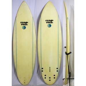 【中古】 Ocean Tech SurfBoard サーフボード [CLEAR] 5'8" ショートボード｜arasoan