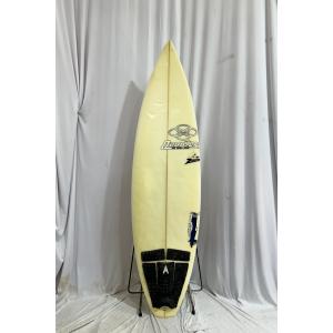 【中古】 Quarter surf boards(クォーターサーフボード) ショートボード [CLEAR] 5’10” サーフボード フィン付｜arasoan