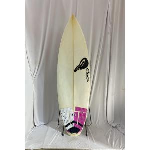 【中古】3 DIMENTION (スリーディメンション) ショートボード [CLEAR] 5’6” サーフボード オンフィン｜arasoan