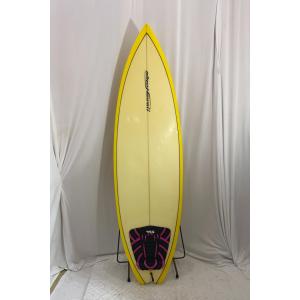 中古】MOSS (モス) ショートボード［CLEAR×RED］6'1 1/2” ビンテージ