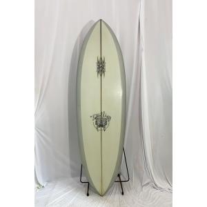 【中古】RAGE SURF BOARDS (レイジサーフボード) Z WILLING TAPPY SHAPE ショートボード [GRAY] 5’10” サーフボード｜arasoan