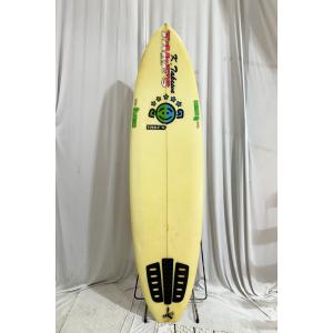 【中古】TAKE’S SHAPE CRAFT (テイクスシェイプクラフト)ショートボード [CLEAR] 6’5” サーフボード オンフィン｜arasoan