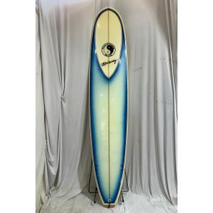 【中古】 Town &country (タウンアンドカントリー) ミッドレングス [BLUE×CLEAR] 8’6” サーフボード｜arasoan