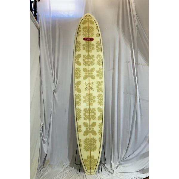 【中古】OXBOW (オックスボウ) ロングボード[CLEAR×BEIGE] 9’2” サーフボード