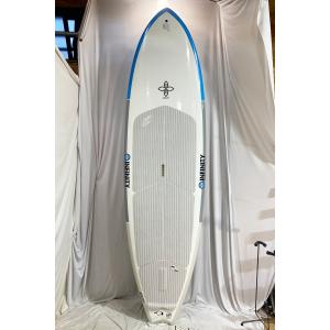 【中古】BOARD WORKS (ボードワークス) INFINITY CARVER モデル スタンドアップパドル [WHITE×BLUE] 9’10” SUP｜arasoan