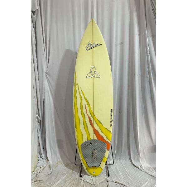 【中古】PINAPPLE SHOWER (パイナップルシャワー) ショートボード [CLEAR×YE...