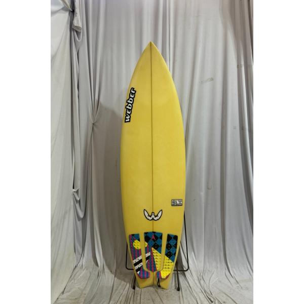 【中古】Webber （ウェバー）FAT BURNER モデル ショートボード [CLEAR] 6’...
