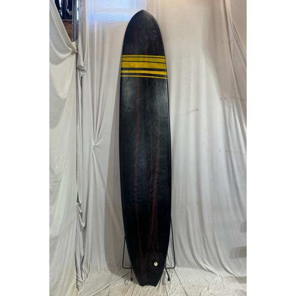 【中古】ノーロゴ ロングボード ［BLACK×YELLOW］9’4 1/2” サーフボード