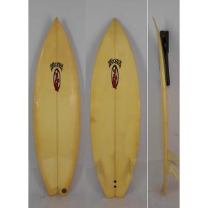 中古】YU (ワイユー) ショートボード [CLEAR×YELLOW×ORANGE] 5'5 1/2