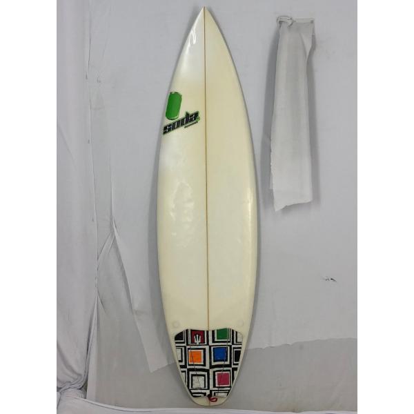 【中古】SODA SHAPES サーフボード [clear] 5'11" ショートボード