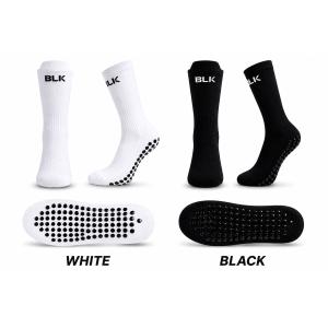 【新商品】BLK　グリップソックス　ミドル　定番カラー　ラグビー（滑り止めつきソックス）
