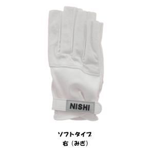 ニシ・スポーツ（NISHI）ハンマー手袋 ソフトタイプ 右手用 NT5711D ハンマー投げ｜araspo