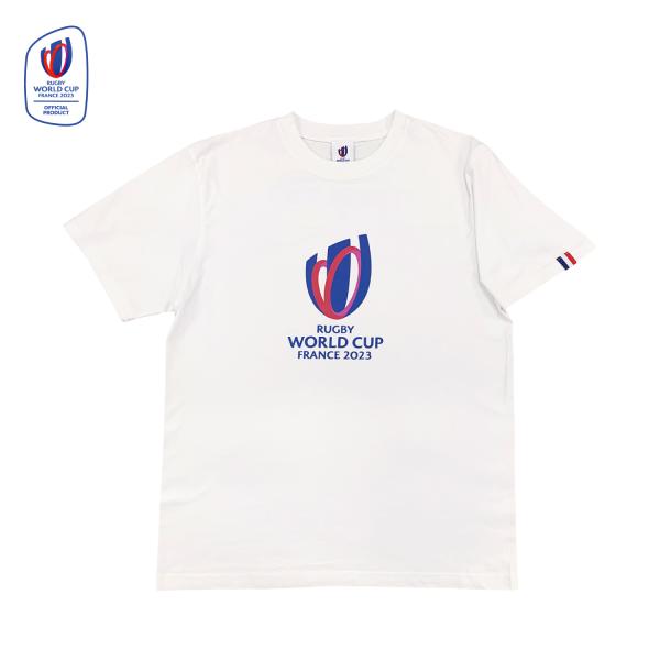 ラグビーワールドカップ2023 Tシャツ ホワイト 公式グッズ RWC35585