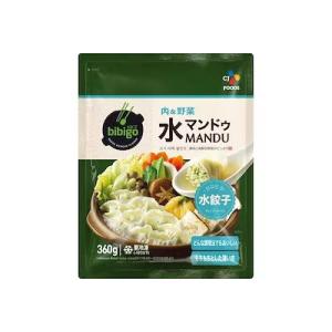 冷凍bibigo 水マンドゥ 肉＆野菜 360g〔クール便〕韓国食品 韓国食材 おやつ 餃子 王餃子...