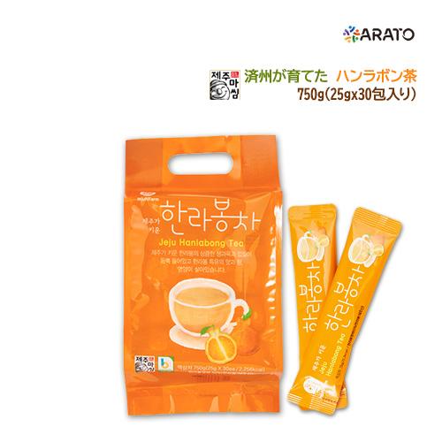 【750gx1袋】JEJU 済州が育てたハンラボン茶 25gx30包入り チェジュ デコポン 韓国茶...