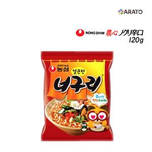 【120gx1個】ノグリ 辛口 noguri 麺類 即席ラーメン 韓国ラーメン インスタントラーメン パラサイト 新大久保 韓国食材 韓国食品｜arato