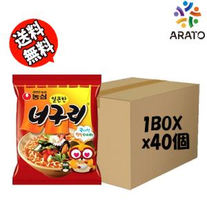 【120gx40個】ノグリ 辛口 noguri 1BOX 麺類 即席ラーメン 韓国ラーメン インスタントラーメン パラサイト 新大久保 韓国食材 韓国食品｜ARATO