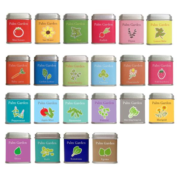 栽培キット 小さな栽培セット パームガーデン おしゃれ  種 苗 野菜 果物 リビング菜園