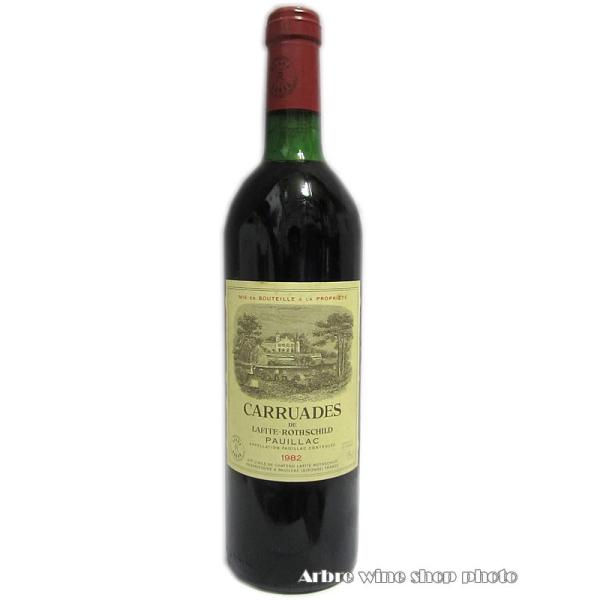 赤ワイン 1982 カリュアド ド ラフィット CARRUADES DE LAFITE 赤　750m...