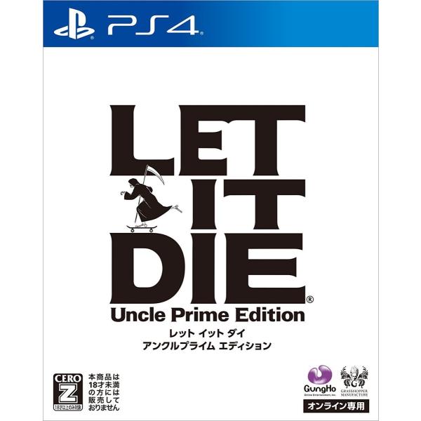 【新品】PS4 LET IT DIE アンクルプライム エディション【CERO：Z】