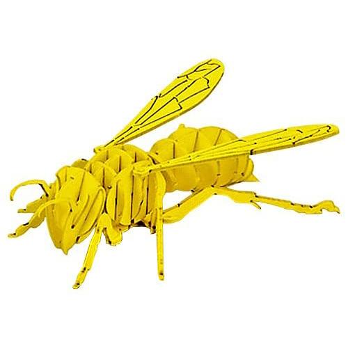 ３Ｄペーパーパズル　スズメバチ　黄