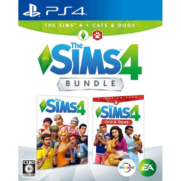 【新品】PS4 The Sims 4 Cats &amp; Dogsバンドル