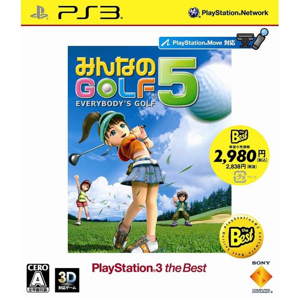 【新品】PS3 (Best) みんなのGOLF 5