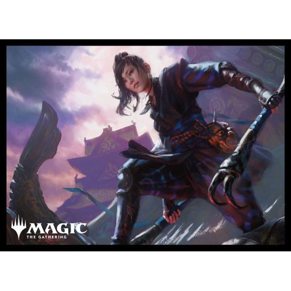 【新品】MTG プレイヤーズカードスリーブ 統率者レジェンズ 「虎の影、百合子」 「MTGS-203...