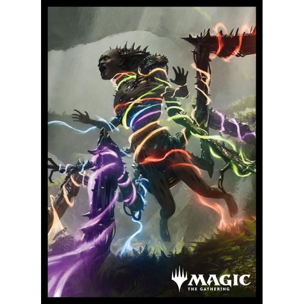 【新品】MTG プレイヤーズカードスリーブ 団結のドミナリア 「力線の束縛」 [MTGS-229]