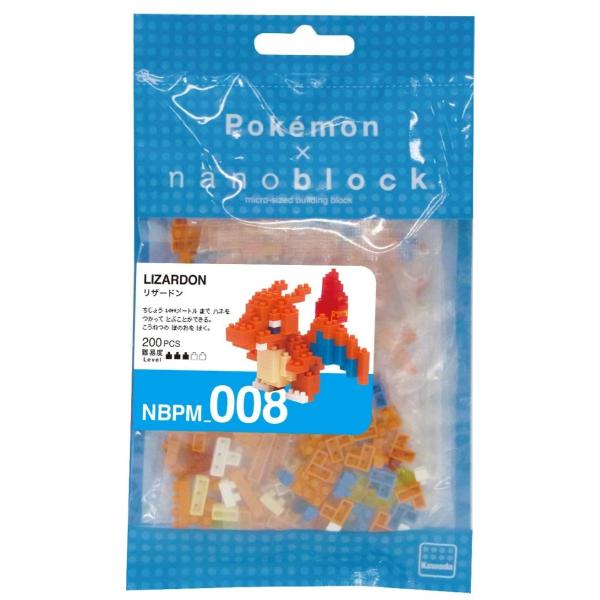 【新品】nanoblock(ナノブロック) ポケットモンスター リザードン [NBPM_008]