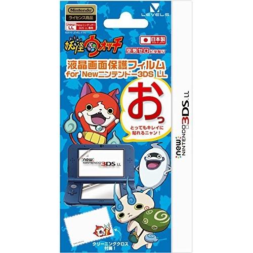 【新品】New3DSLL 妖怪ウォッチ 空気ゼロ ピタ貼り for New ニンテンドー3DS LL