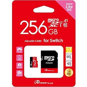 【新品】Switch Answer microSDXCカード (256GB)【SDカードアダプタ付/UHS-1/速度規格:U3】｜arc-online