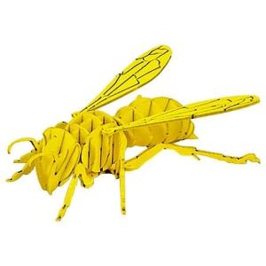 【新品】3Dペーパーパズル スズメバチ（黄）
