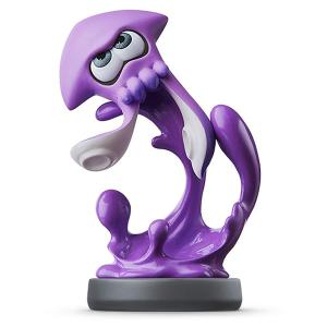 【新品】amiibo イカ【ネオンパープル】 (スプラトゥーンシリーズ) Nintendo Switch用その他周辺機器の商品画像