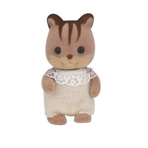 【新品】シルバニアファミリー 人形 くるみリスの赤ちゃん [リ-38] 着せかえ人形の商品画像