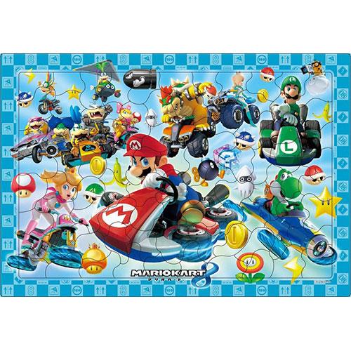【新品】幼児用パズル ピクチュアパズル マリオカート8 85ピース