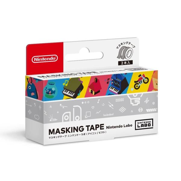 【新品】Switch マスキングテープ Nintendo Labo(アイコン/ピクト)
