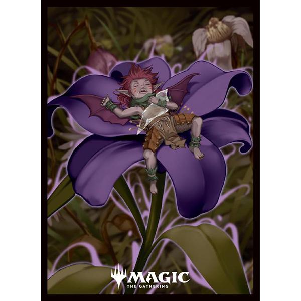 【新品】MTG プレイヤーズカードスリーブ エルドレインの森 「苦花」 [MTGS-279]