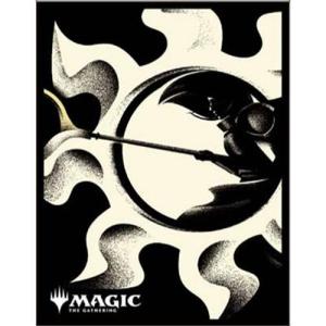 【新品】24/06/21発売予定 MTG プレイヤーズカードスリーブ MANA-MINIMALIST 白マナ(シンボル) [MTGS-298]