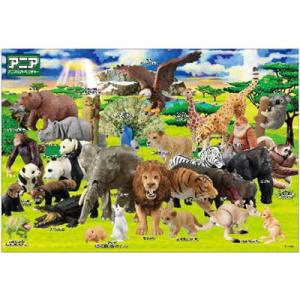 【新品】ジグソーパズル 学べるシリーズ アニアの動物大集合！ 100ピース
