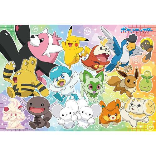 【新品】ジグソーパズル ポケットモンスター みんなでなかよく出発！ 100ピース(38x26cm) ...