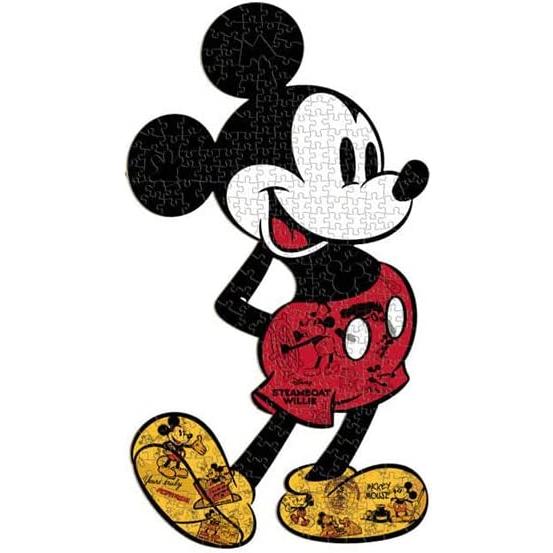 【新品】ジグソーパズル シルエット ディズニー -ミッキーマウス- 258ピース(26.6x48.1...