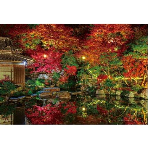 【新品】ジグソーパズル 秋夜の百済寺庭園-滋賀 108ラージピース(26x38cm)